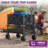 Collapsible Foldable Beach Wagon Cart Utility Cart with Big Wheels