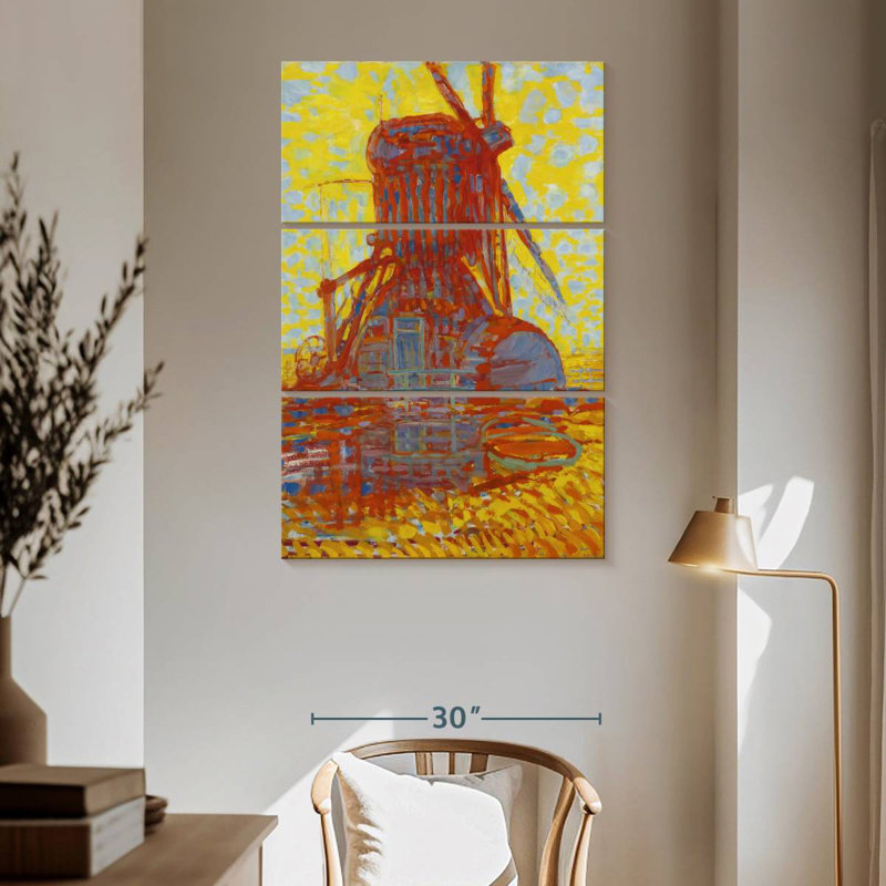 Avery Mill In Sunlight, 65" H x 42" W