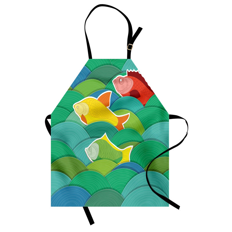 No Pattern Bib Apron