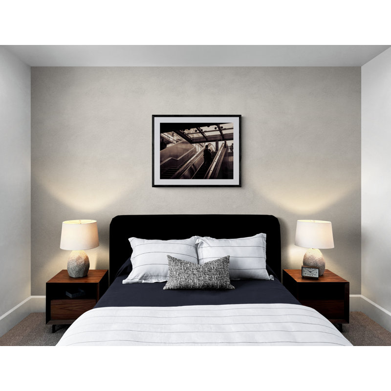 Up to the City Photographic Print Canvas, 24" H x 30" W, Black Framed Paper