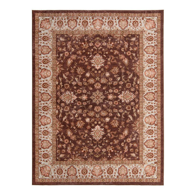 Tapis oriental rouge 
