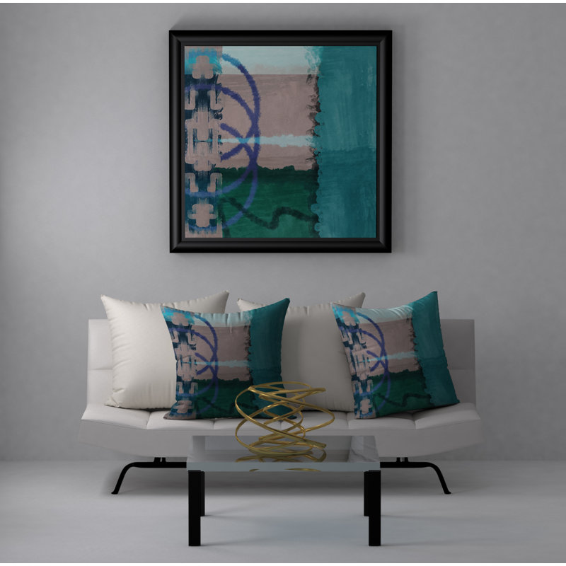 Housse de coussin carrée/insert, 20 po X 20 po