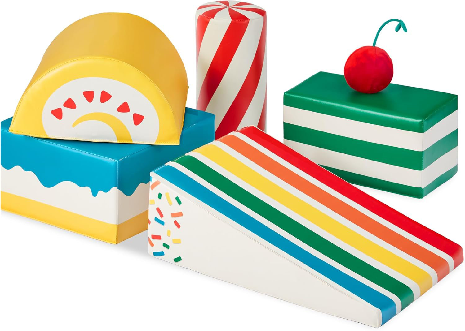 Pierres D’équilibre En Mousse Souple Alldoro – 8 Marches Antidérapantes – 18x15 Cm – Pour Enfants à Partir De 3 Ans – Intérieur/extérieur