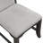 Dabbs 7-Piece Wood Rectangle Dining Set In Gray