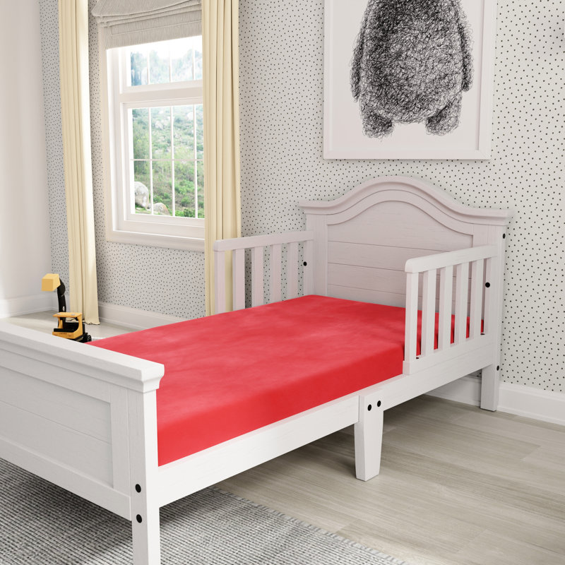 Matelas simple rouge 5 po pour sommeil, housse imperméable, mousse à mémoire de forme, structure de soutien haute densité, zone, base