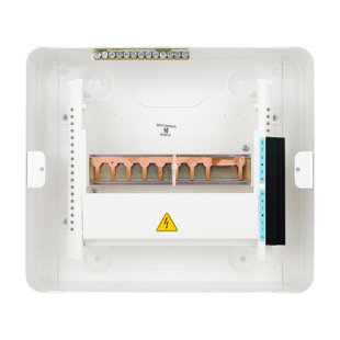 Electric Consumer Unit 8 Way Surface Mount
