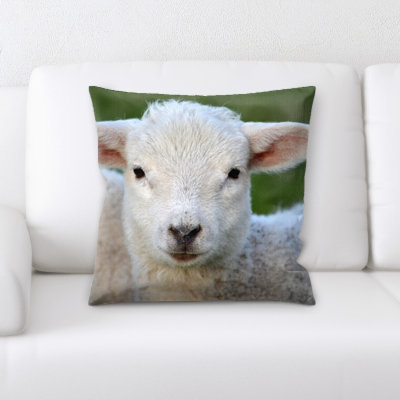 Lamb Throw Pillow