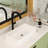 Modern 24"X14" Ceramic Rectangular Bathroom Sink - Vessel Type, Stain , For Multiple Places 24X14 White, Polished, Various Environments