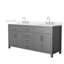 Beckett 72" Freestanding Double Bathroom Vanity with Quartz Top-1689344989-1689344807-1689344806