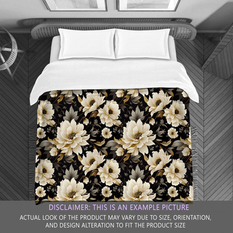 Floral Anojan Comforter, Queen Comforter