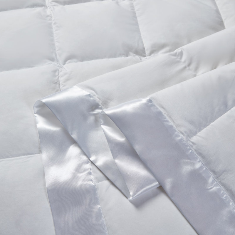 Beautyrest Light Weight White Down Blanket, Queen