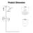Modern Wall Mount Single Handle Shower Faucet-114805225