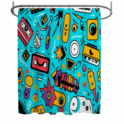 Skeggi Shower Curtain