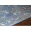 Tapis bleu clair et taupe touffeté à la main Statesboro-808318575
