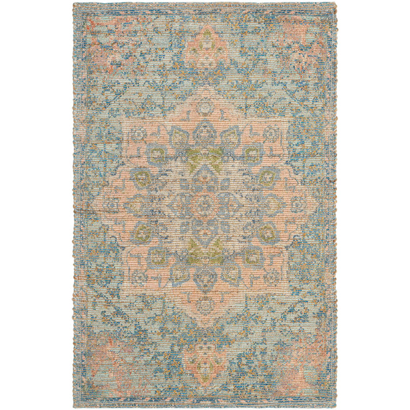 Markdavid Cotton Ikat Indoor Rug, Rectangle 2' x 3'1"