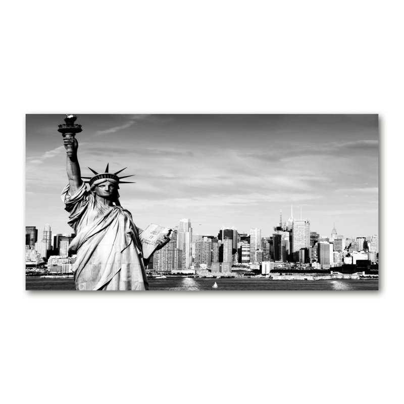 Statue Of Liberty - Wrapped Canvas Print