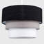 20 cm H Drum Fabric Pendant Shade ( Screw On )