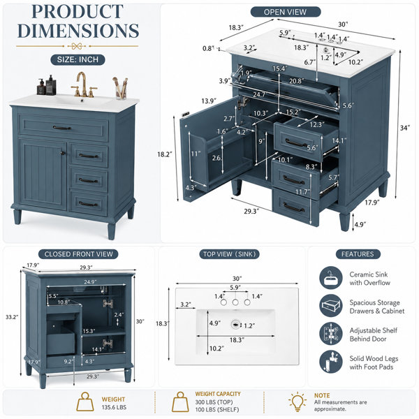 Dimensions du produit