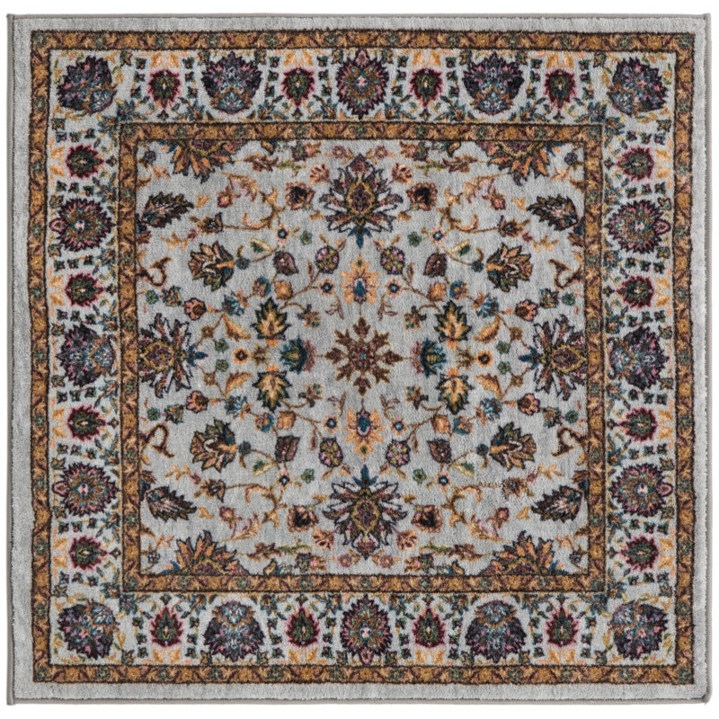 Artez Oriental Indoor Rug, Square 3'3"