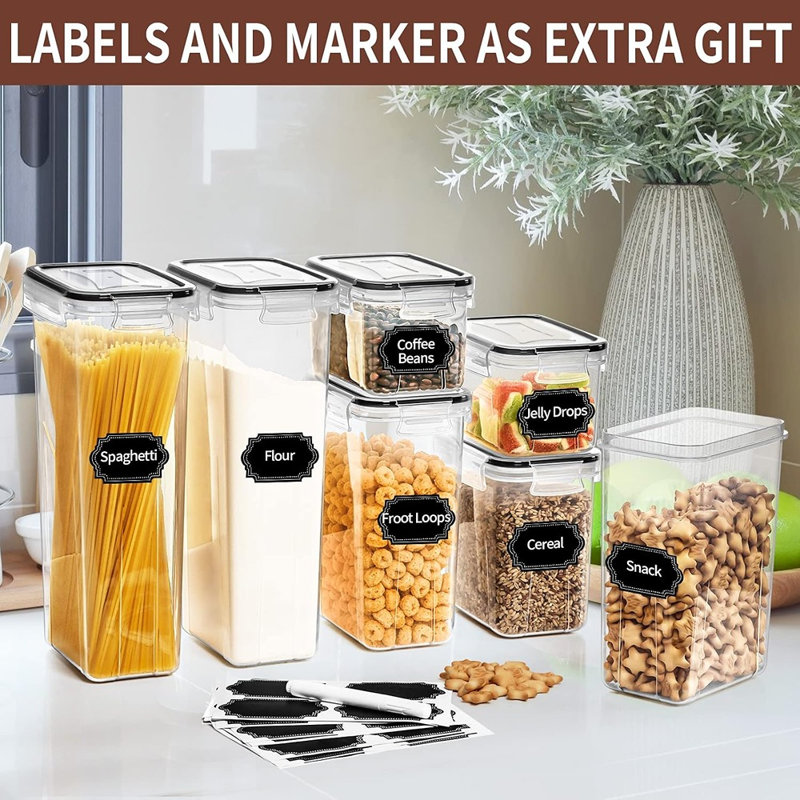 Contenants hermétiques pour aliments avec couvercles sécurisés