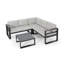 Canapé modulaire d'extérieur en aluminium Dursley