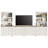 Scarlett Farmhouse TV Stand With Bookshelves For, Modern Entertainment Center With Storage, TV Console For Living Room, Bedroom-397772160