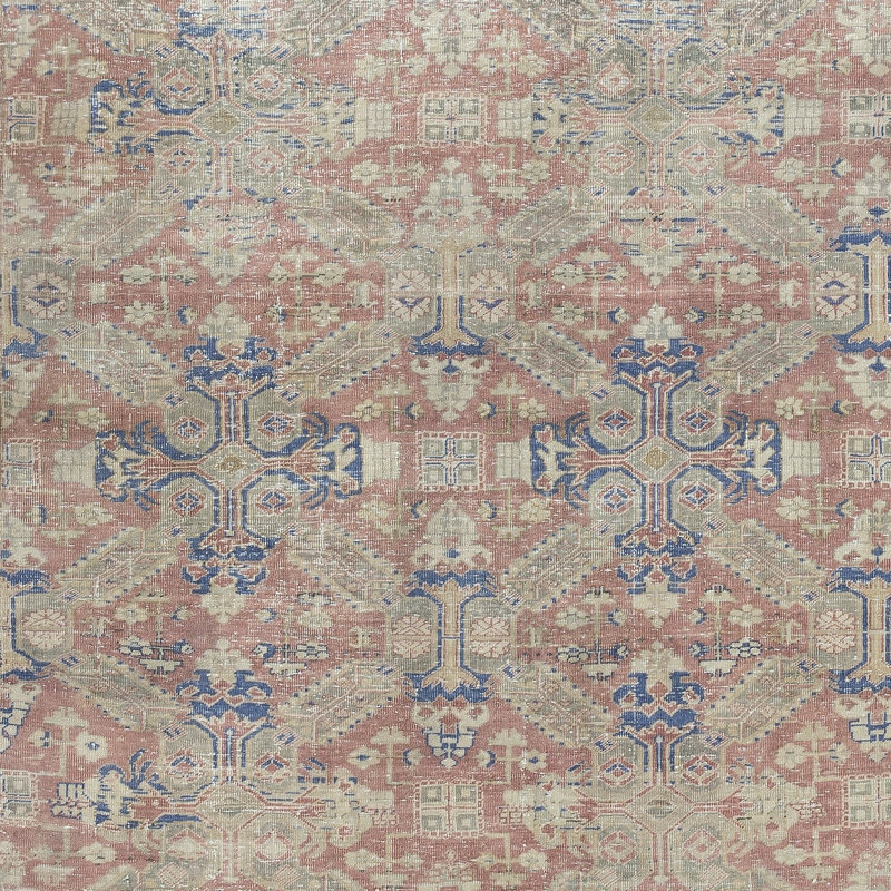 Tapis fin Kayseri, velours de laine sur base en coton