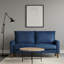 Canapé moderne en velours avec cadre en bois massif-2073333236