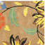 Tapis floral en laine et viscose touffeté à la main Soho-320287666