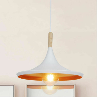 Briley 1 - Light White Geometric Pendant