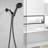 Adjustable Handheld Shower Head with Hose
