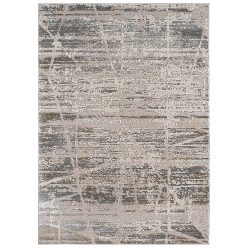 Palma 370 Performance Abstract Rug, 4'-0" X 6'-0" Rectangle