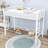 Classic Metal Loft Bed with Dual-Side Ladders-498580755