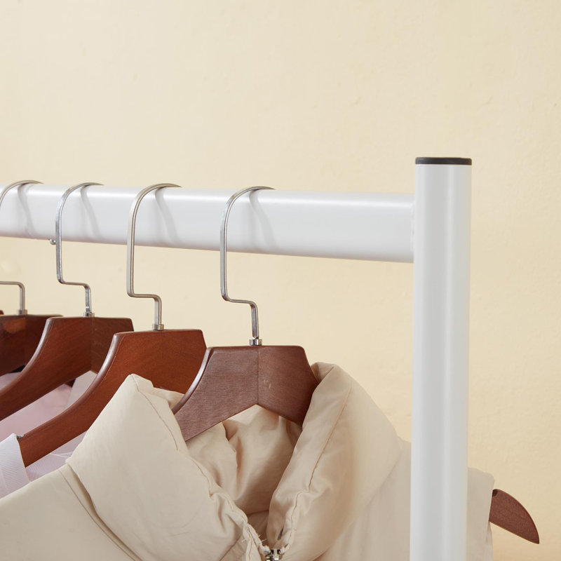 183cm Rolling Clothing Rack