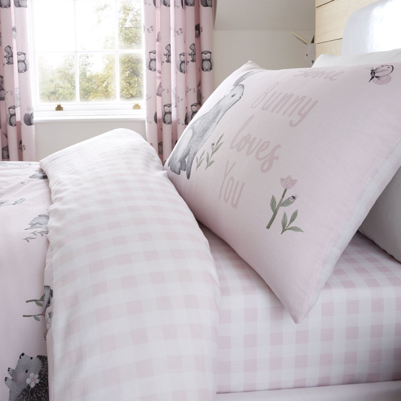 Woodland Friends Easy Care Fitted Sheet, Single (3')