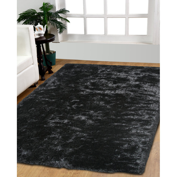 Tapis cendré tissé à la main Kailyn
