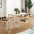 Weave Dining Chairs Set of 2, Mid-Century Modern Kitchen Chair with Solid Oak Frame & Handwoven Seat for Living Dining Room-2078615942-2078615944