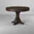 Houts Round Solid Wood Base Dining Table
