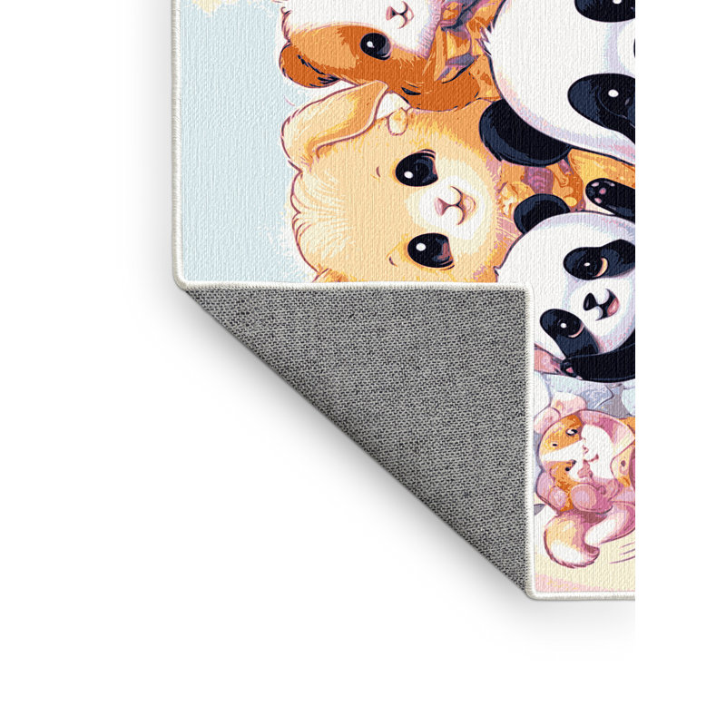 Tapis pour enfants East Urban Home, Rectangulaire 3 pi x 5 pi