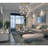 MATERA 25-Light 36" Grand Chandelier (Gold/White)