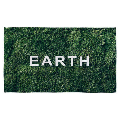 Dueitt Floral Waffle Texture Tea Towel Kitchen Towel
