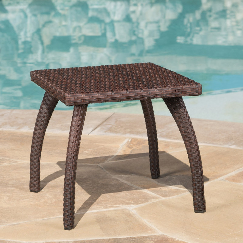 Outdoor Patio coffee Table, Brown