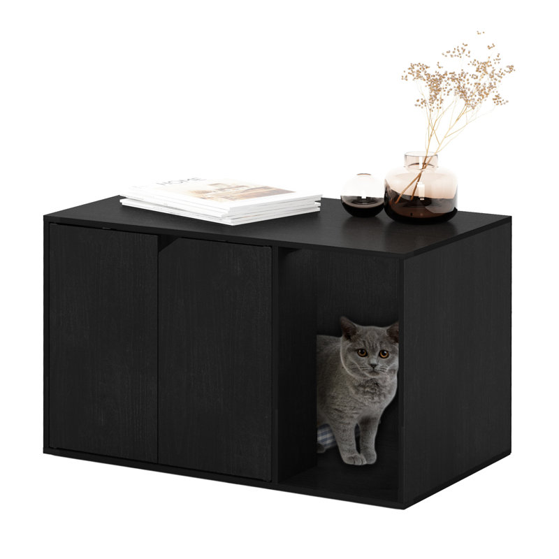 Aviana Litter Box Enclosure, Black