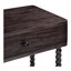 Table de chevet Bauder brun foncé