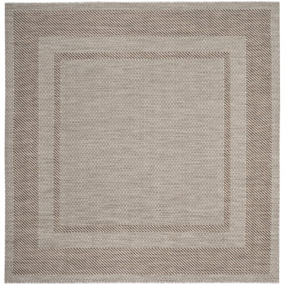 Tapis d'intérieur / extérieur de couleur unie Reid Performance