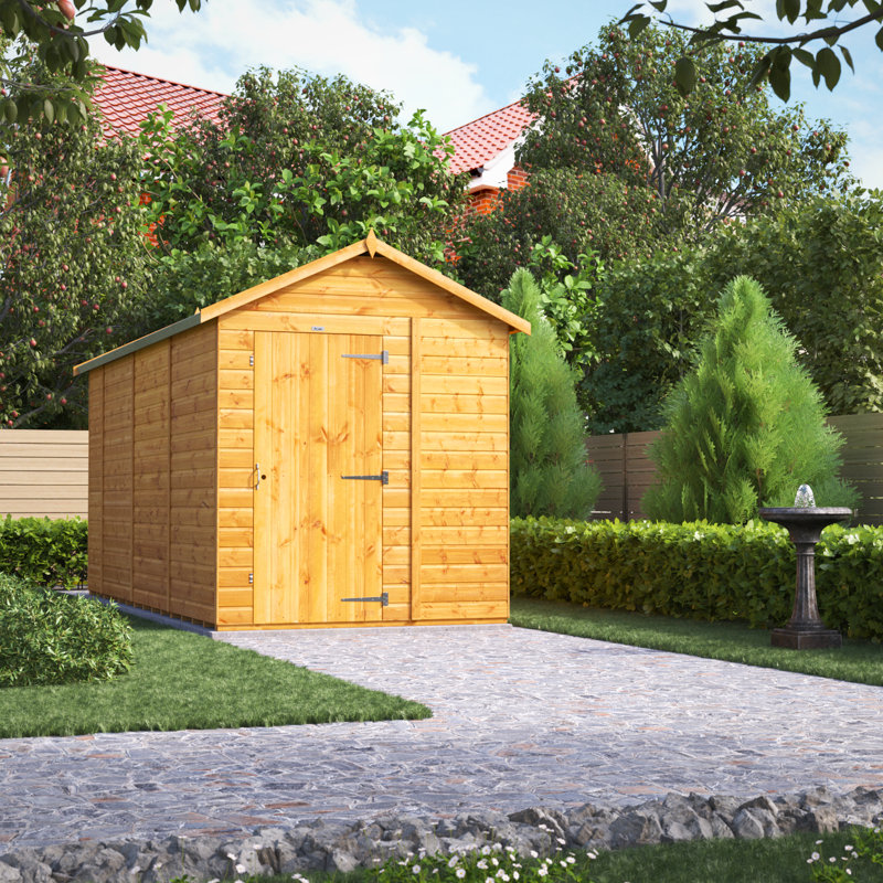 Powersheds 14 x 6ft Timber Tongue & Groove Windowless Garden Shed