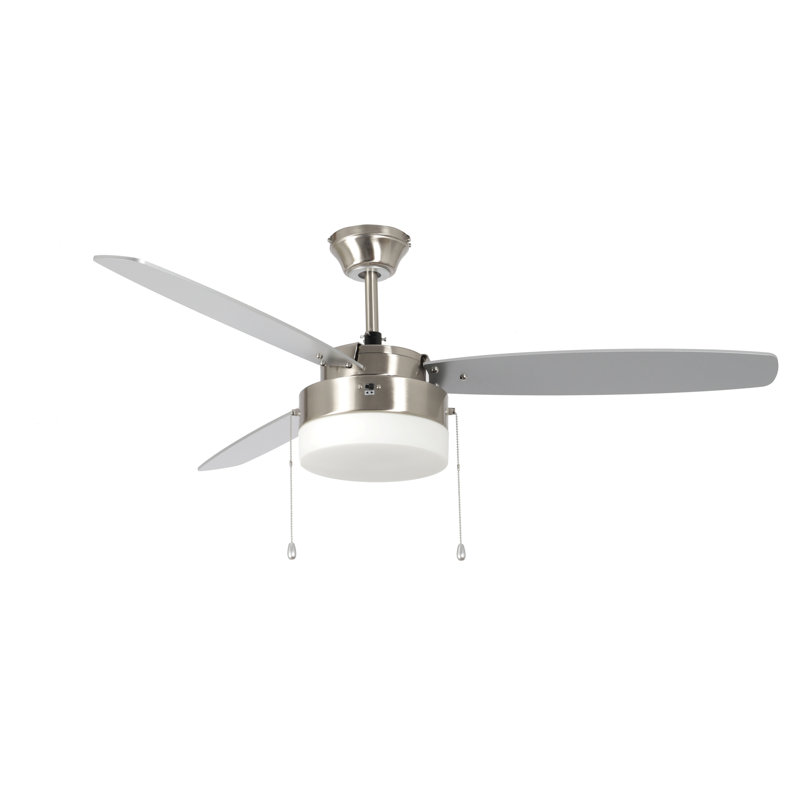 Ventilateur de plafond ECF, Brushed Nickel