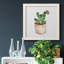 Boho Greenery IV - peinture sur toile encadrée-2077561213-2077561200
