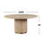 59-Inch Wide Round Dining Table In Oak