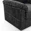 Chaise longue surdimensionnée de 33 pouces - Accoudoir en chenille simple pour chambre à coucher avec siège pivotant confortable avec rembourrage doux et structure de renforcement de la productivité